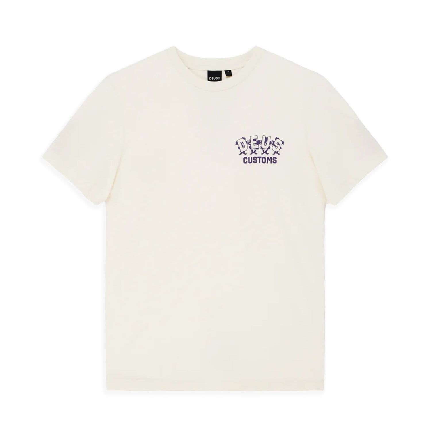 Deus Ex Machina Fancy Pansy Tee Vintage White  - D261MTS538-010
