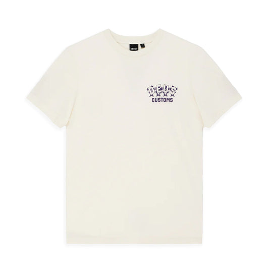 Deus Ex Machina Fancy Pansy Tee Vintage White  - D261MTS538-010