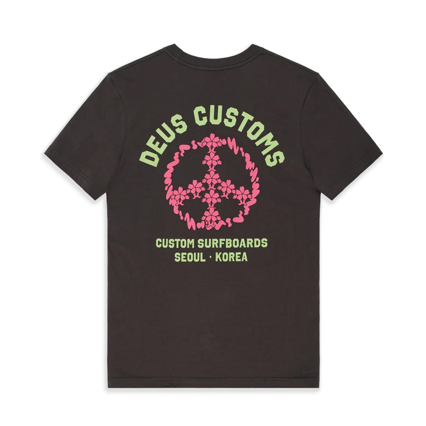 Deus Ex Machina Fancy Pansy Tee Anthracite  - D261MTS538-094