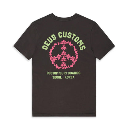 Deus Ex Machina Fancy Pansy Tee Anthracite  - D261MTS538-094