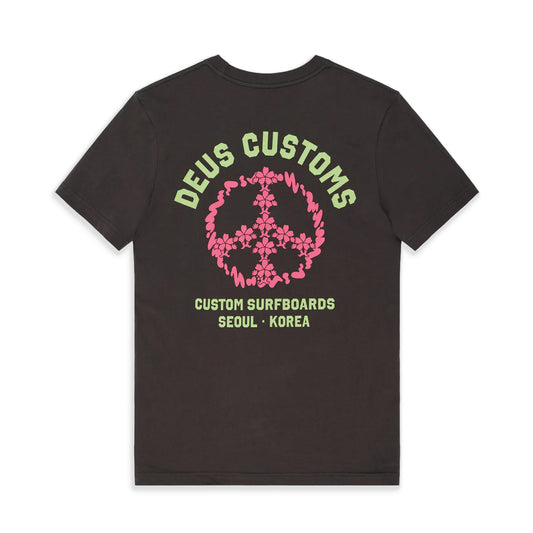 Deus Ex Machina Fancy Pansy Tee Anthracite  - D261MTS538-094