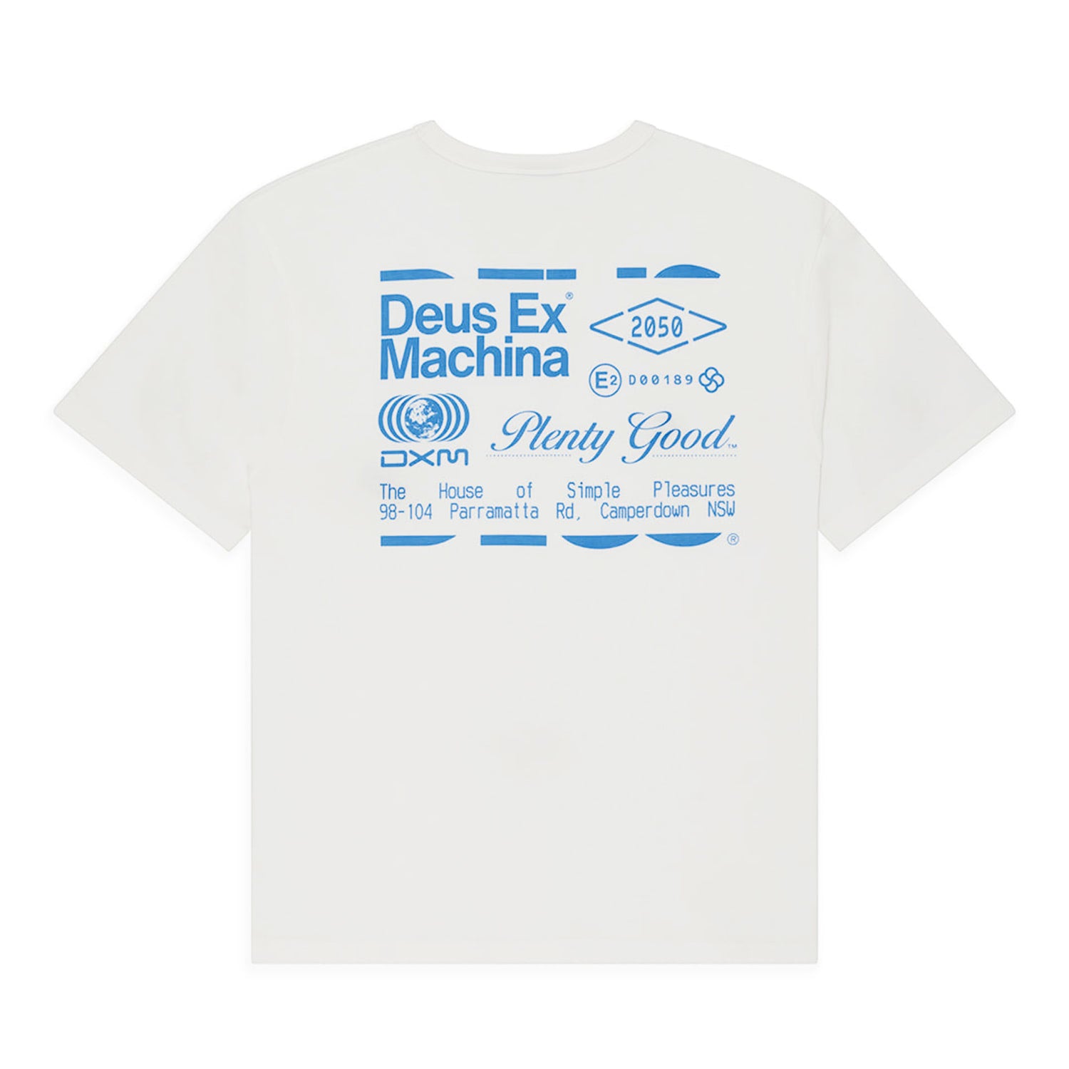 Deus Ex Machina Plenty Good Tee Vintage White  - D261MTS544-010