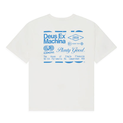 Deus Ex Machina Plenty Good Tee Vintage White  - D261MTS544-010