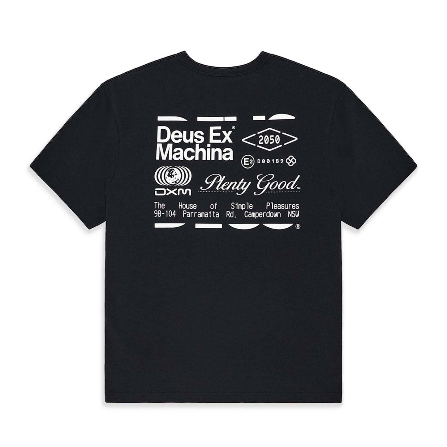 Deus Ex Machina Plenty Good Tee Black  - D261MTS544-099