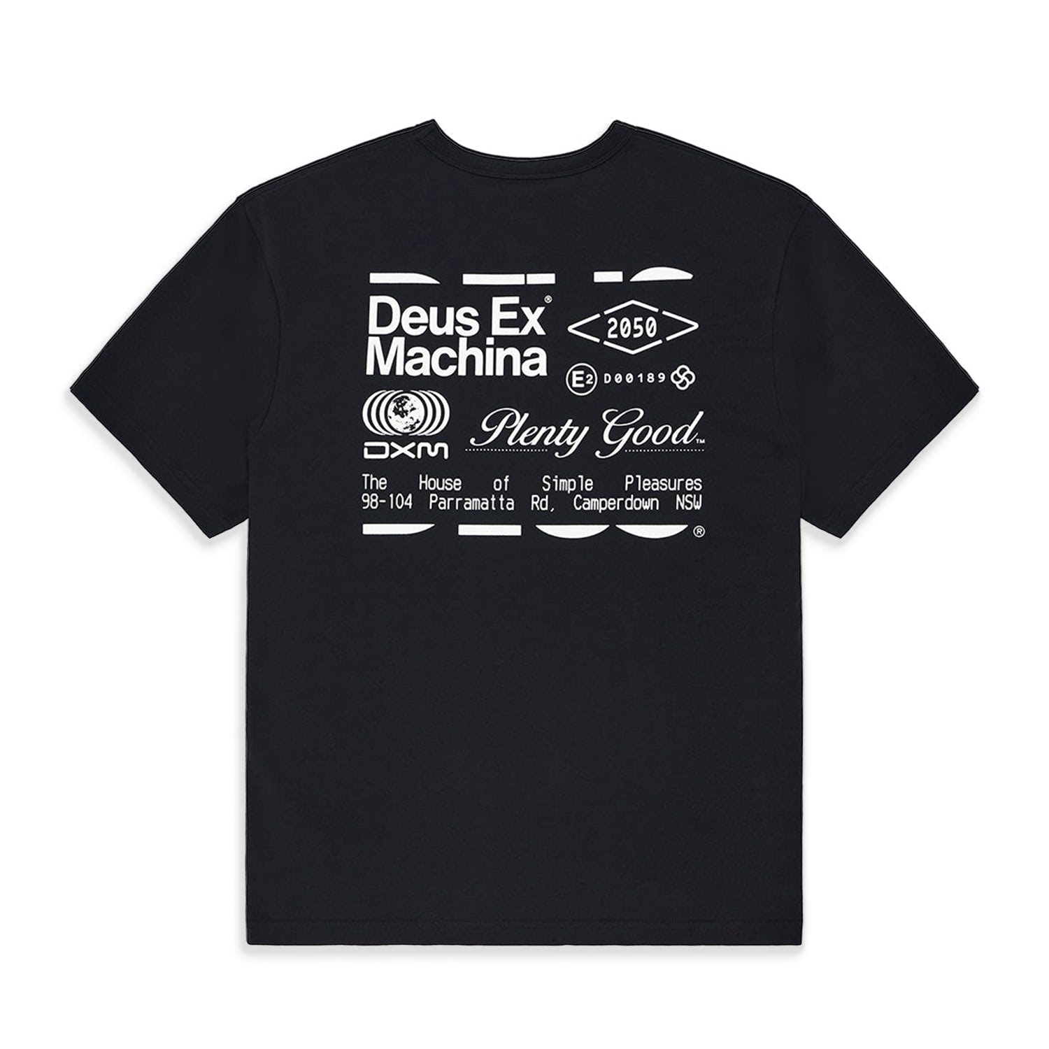 Deus Ex Machina Plenty Good Tee Black  - D261MTS544-099