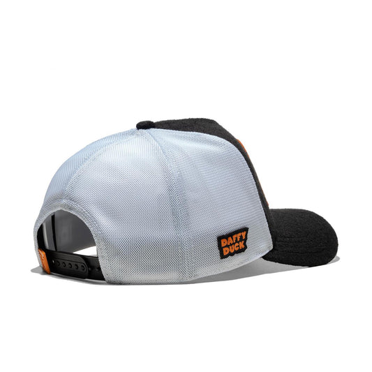 Capslab Looney Tunes Daffy Duck Trucker Cap Black/White  - DAF2_CT