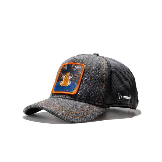 Capslab Dragon Ball Super Goku Cap Black Denim  - DBS5-PCT-SIG