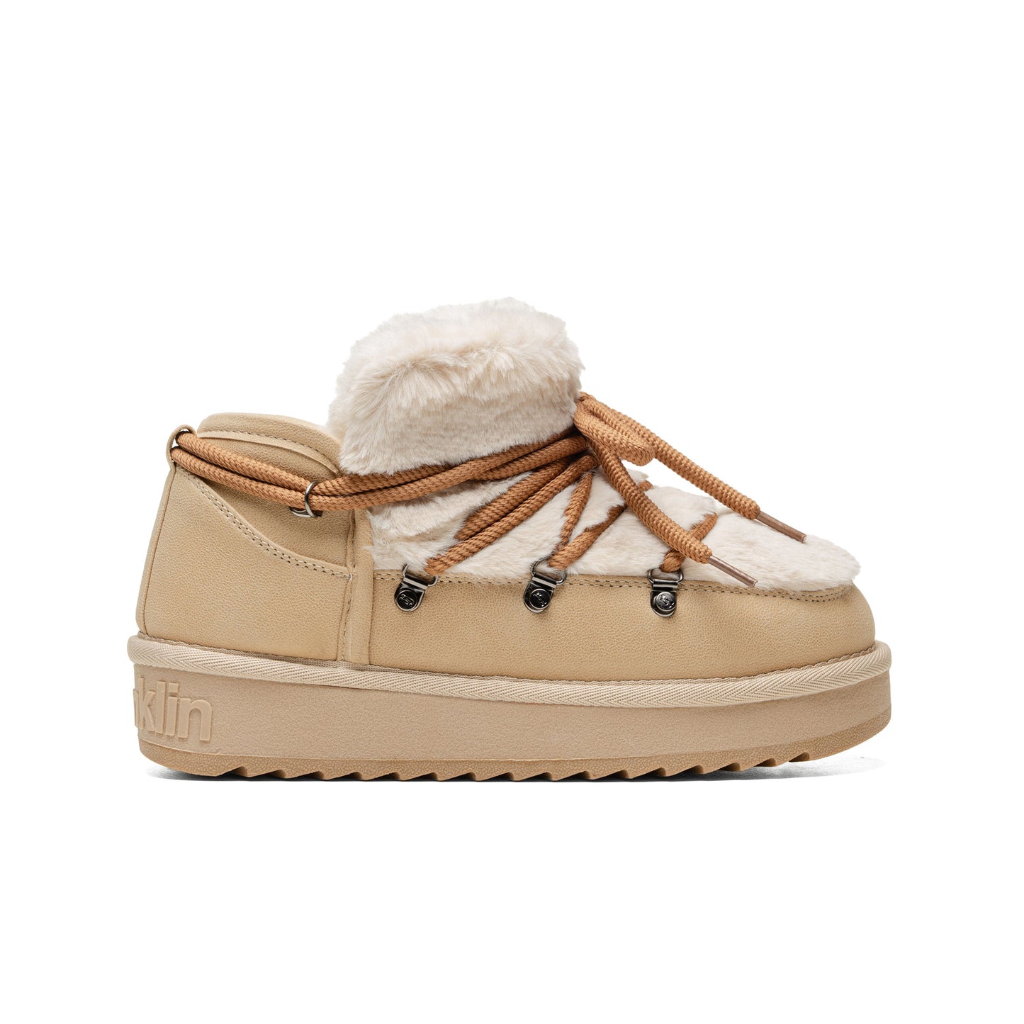 D.Franklin Nordic Trk Fur Low Beige