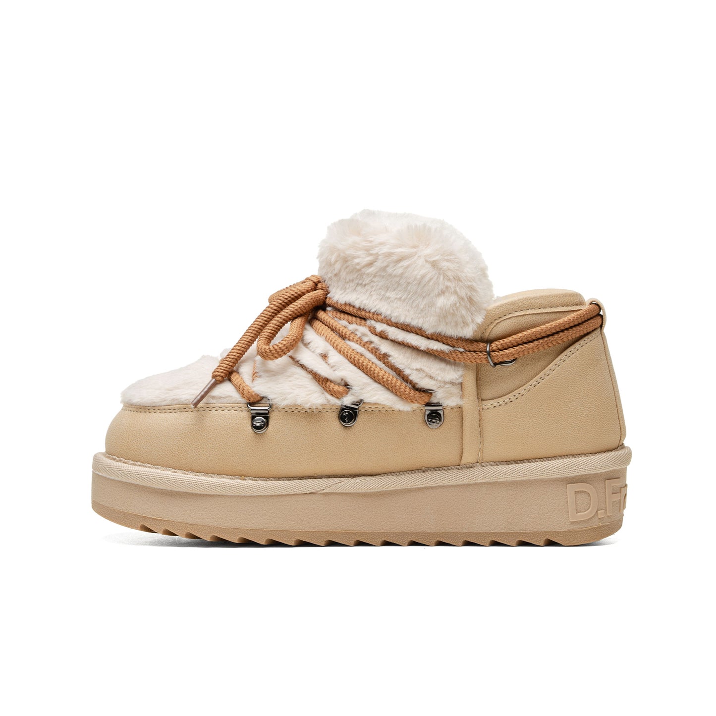 D.Franklin Nordic Trk Fur Low Beige