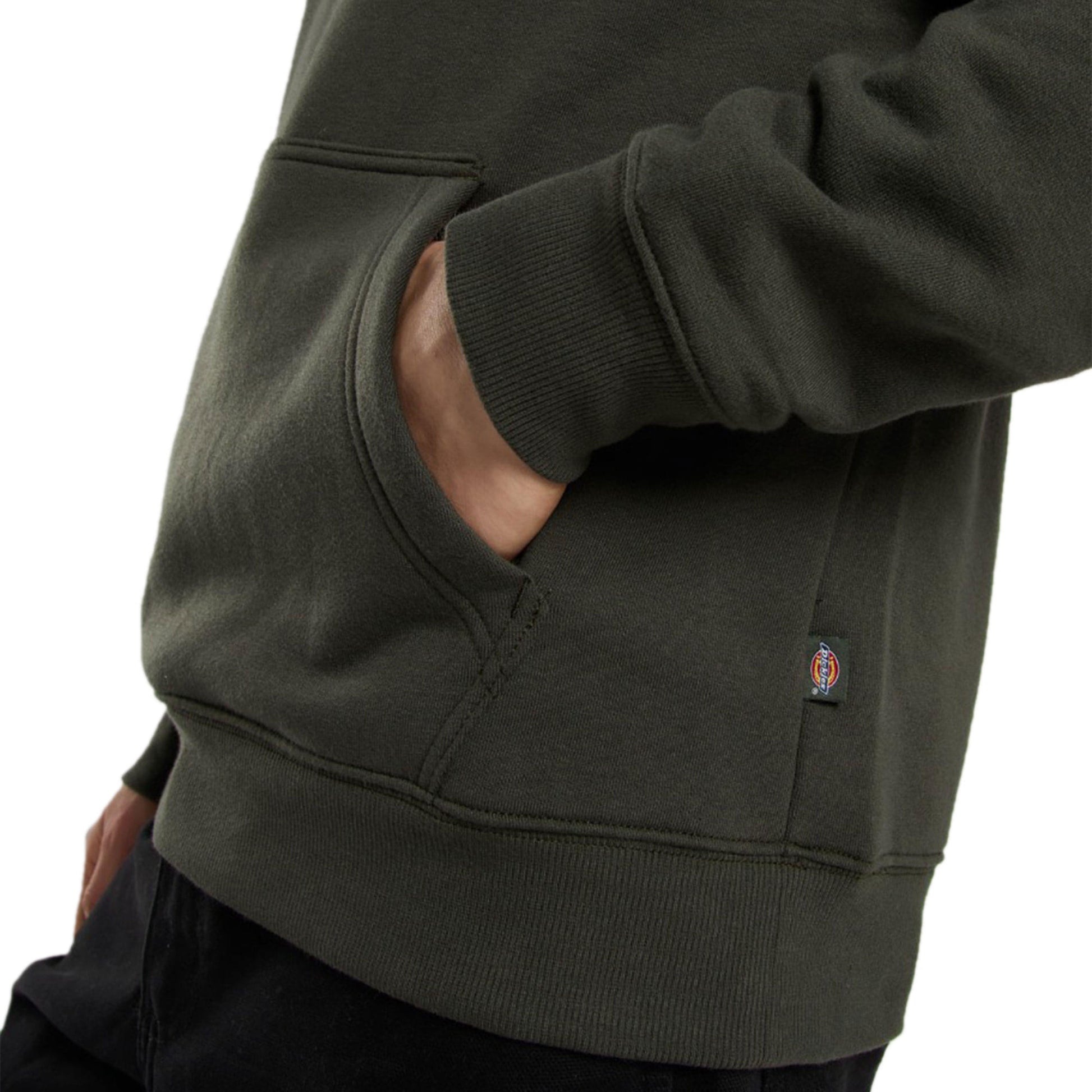 Dickies Oakport Hood Sweat Olive Green  - DK0A4XCDOGX