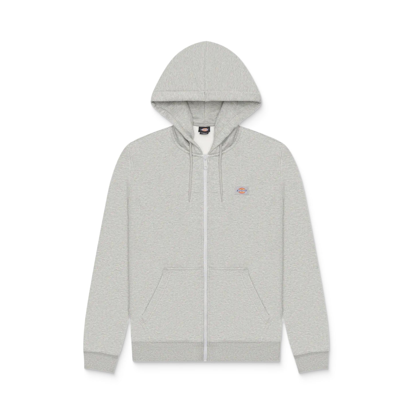 Dickies Oakport Hood Zip Sweat Heather Grey  - DK0A4XD3HG0