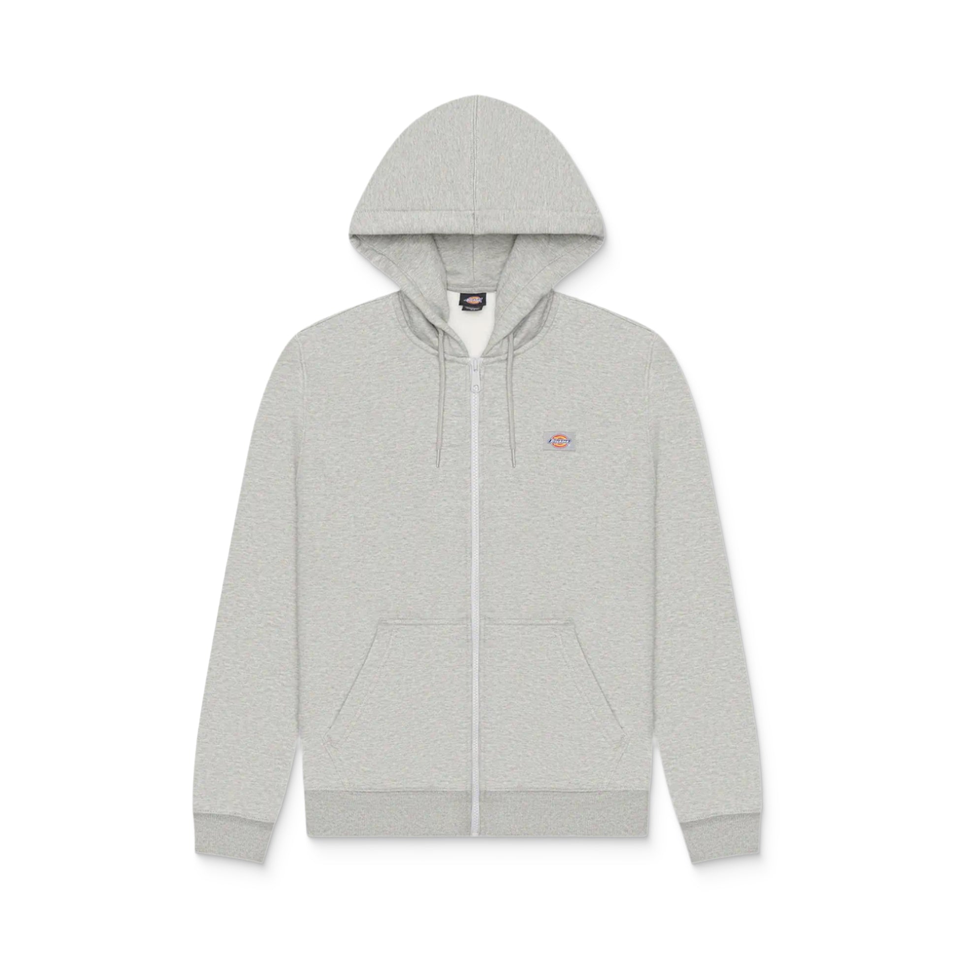 Dickies Oakport Hood Zip Sweat Heather Grey  - DK0A4XD3HG0