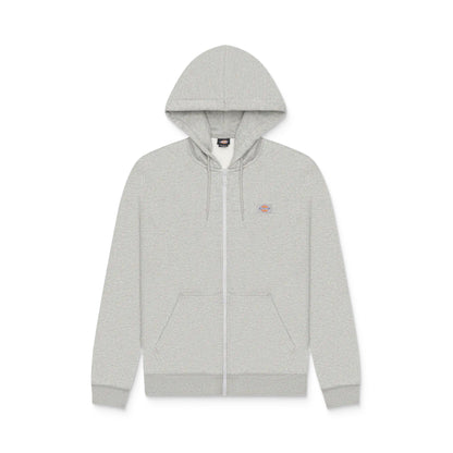 Dickies Oakport Hood Zip Sweat Heather Grey  - DK0A4XD3HG0
