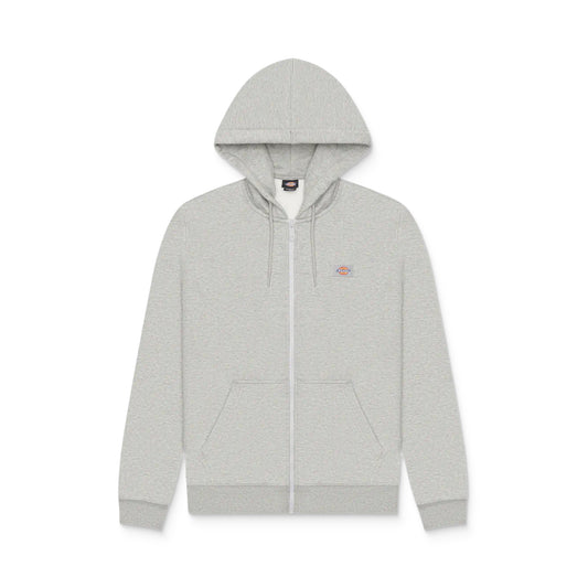 Dickies Oakport Hood Zip Sweat Heather Grey  - DK0A4XD3HG0