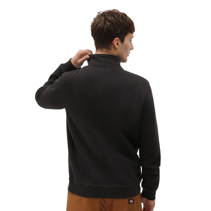 Dickies Oakport Quarter Zip Sweat Black