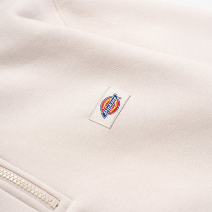 Dickies Oakport Quarter Zip Sweat Whitecap Gray