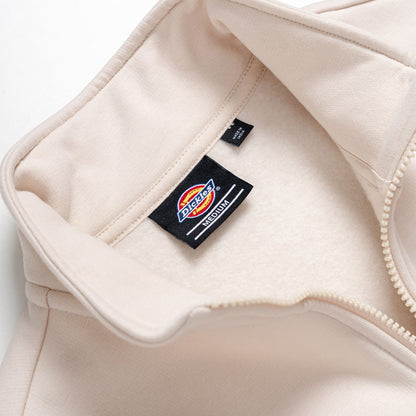 Dickies Oakport Quarter Zip Sweat Whitecap Gray