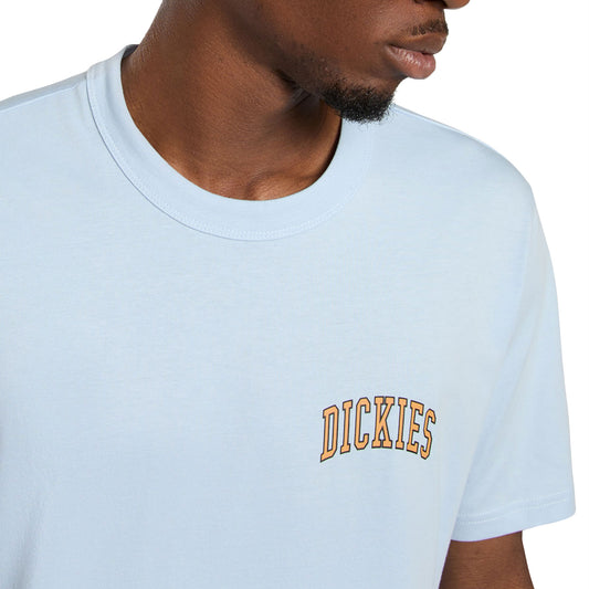 Dickies Aitkin Chest T-Shirt Skyway  - DK0A4Y8OK54
