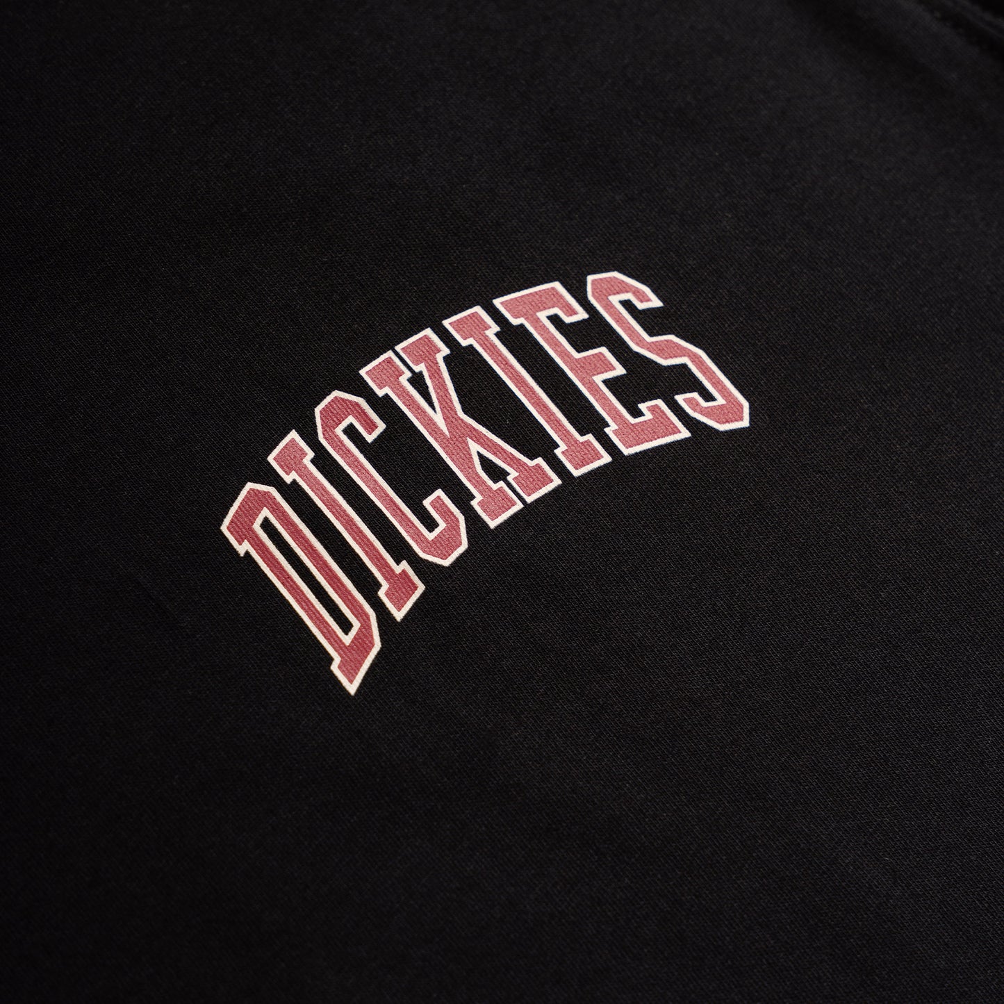 Dickies Aitkin Chest T-Shirt Black/Tibetan Red  - DK0A4Y8OL25