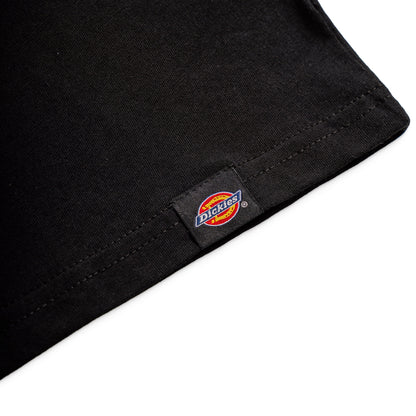 Dickies Aitkin Chest T-Shirt Black/Tibetan Red  - DK0A4Y8OL25