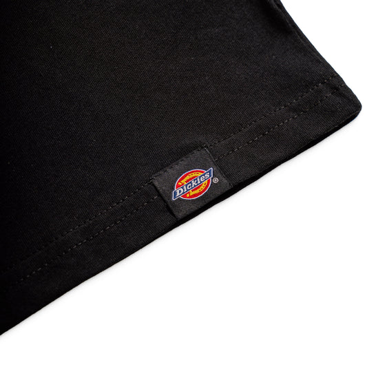 Dickies Aitkin Chest T-Shirt Black/Tibetan Red  - DK0A4Y8OL25