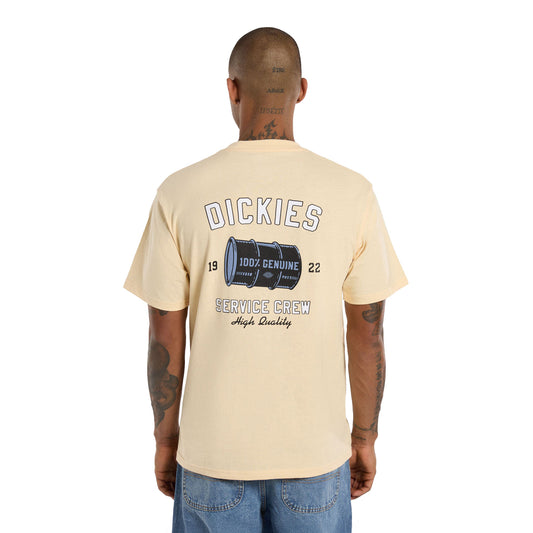 Dickies Service Crew SS Tee Corn Husk  - DK0A4Z8TK53
