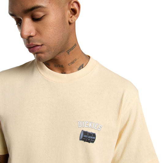 Dickies Service Crew SS Tee Corn Husk  - DK0A4Z8TK53