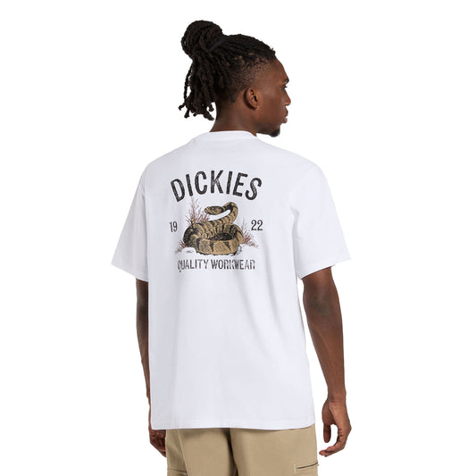 Dickies Snake SS Tee White  - DK0A4Z990WH