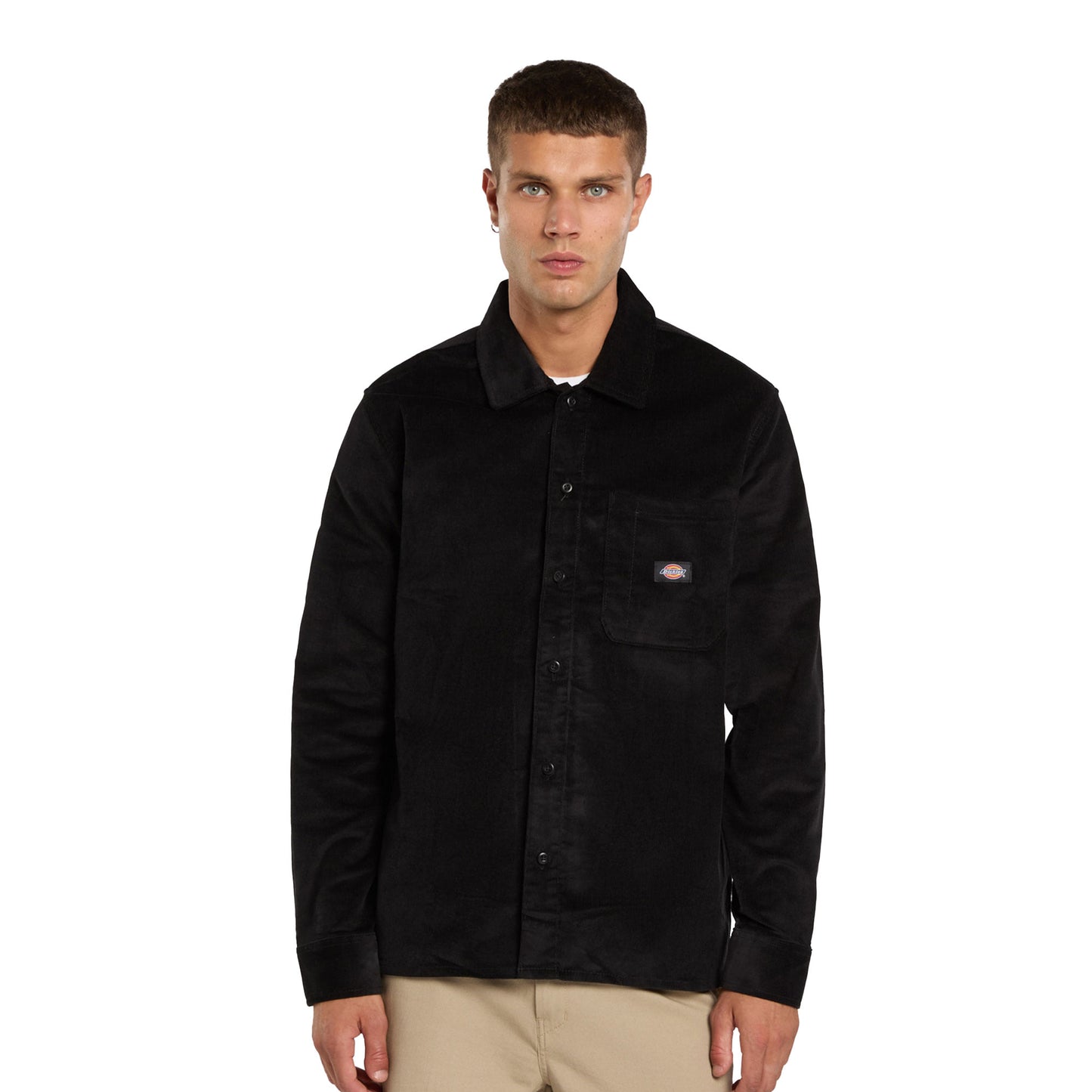 Dickies Corduroy Shirt LS Black  - DK0A8652BLK