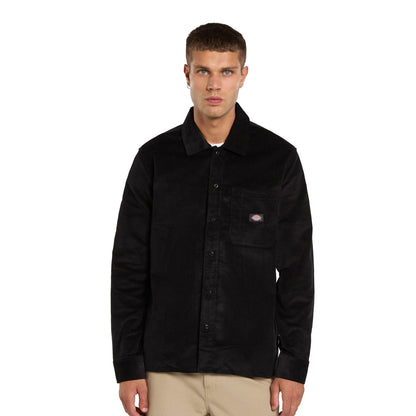 Dickies Corduroy Shirt LS Black  - DK0A8652BLK