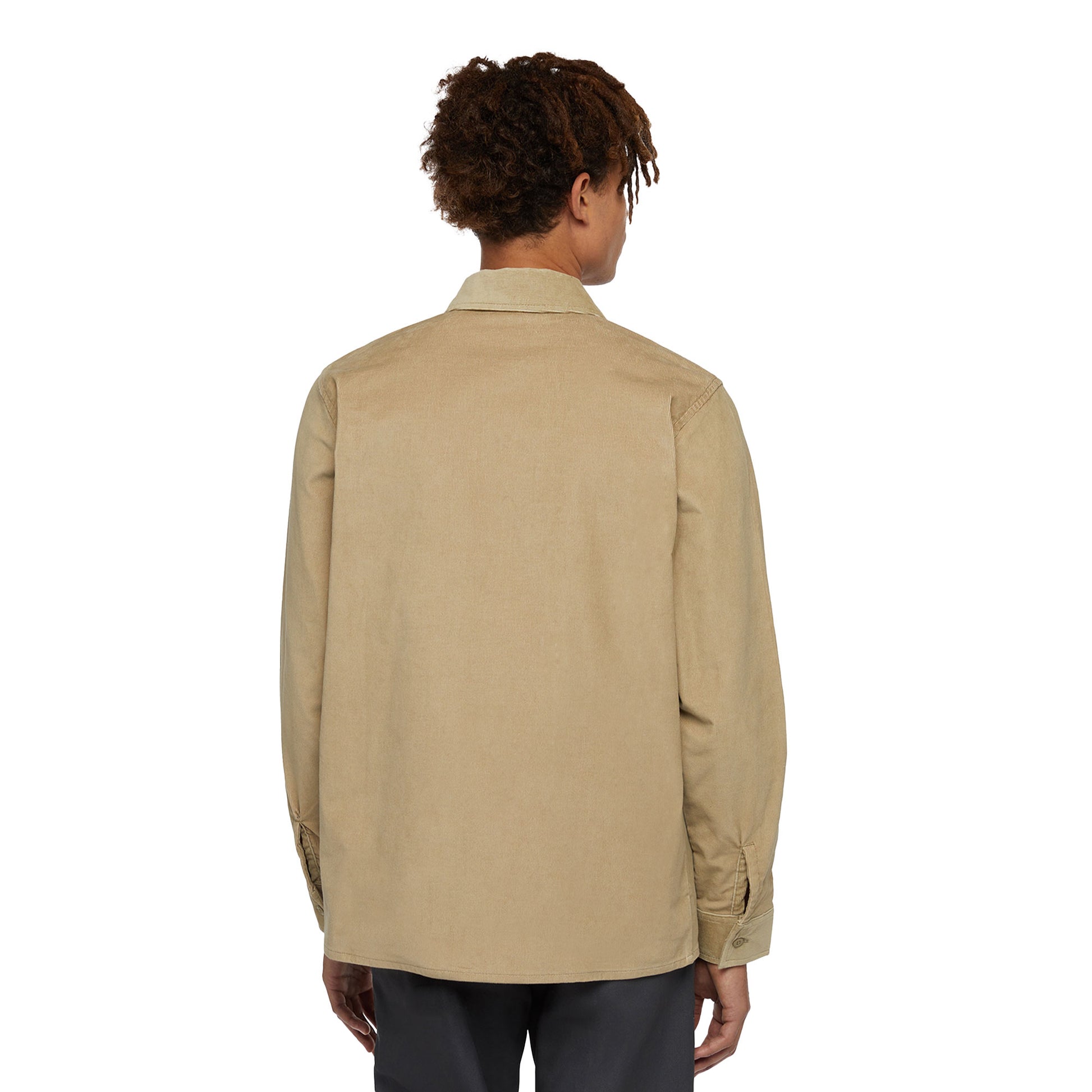 Dickies Corduroy Shirt LS Khaki  - DK0A8652KHK