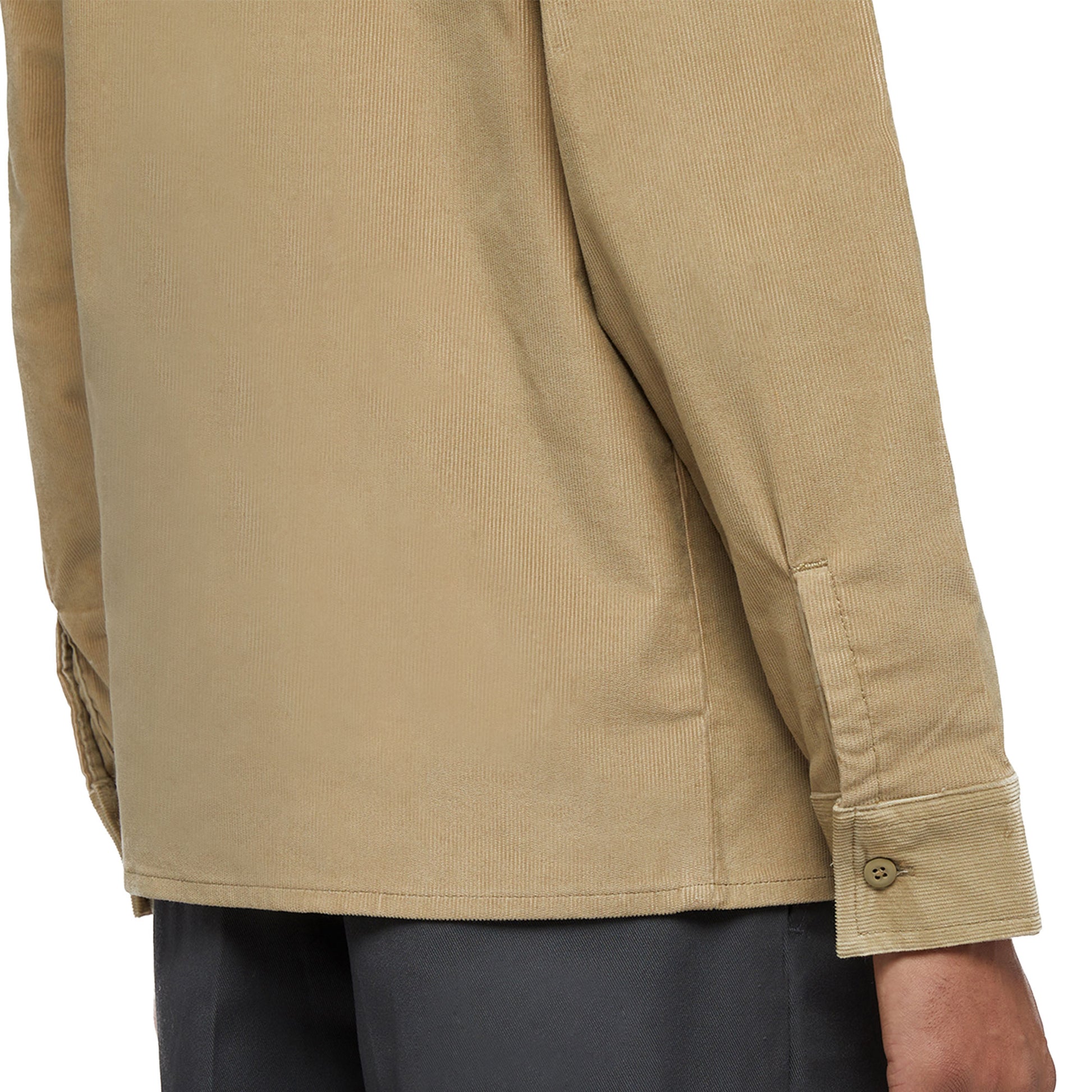 Dickies Corduroy Shirt LS Khaki  - DK0A8652KHK