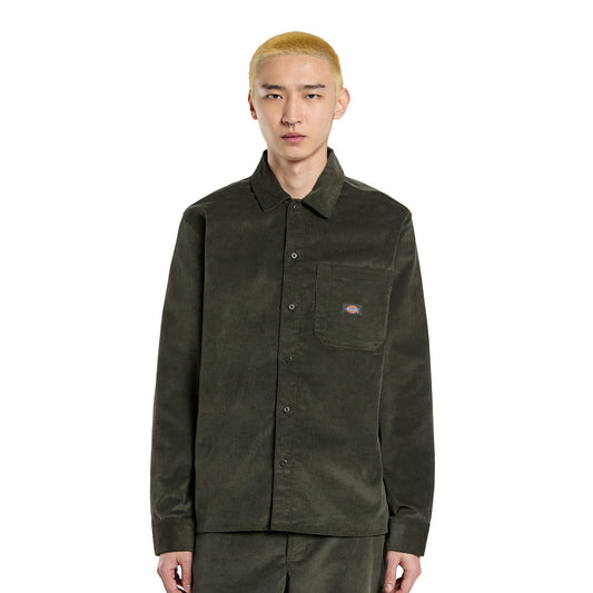 Dickies Corduroy Shirt LS Olive Green  - DK0A8652OGX