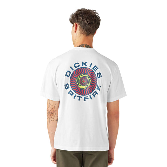 Dickies x Spitfire Tee White  - DK0A865T0WH