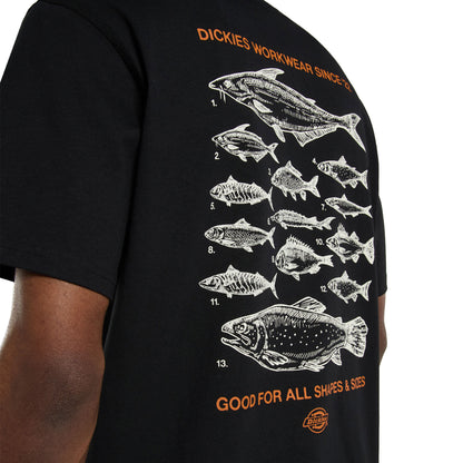 Dickies Laryville SS Tee Black  - DK0A87QGBLK