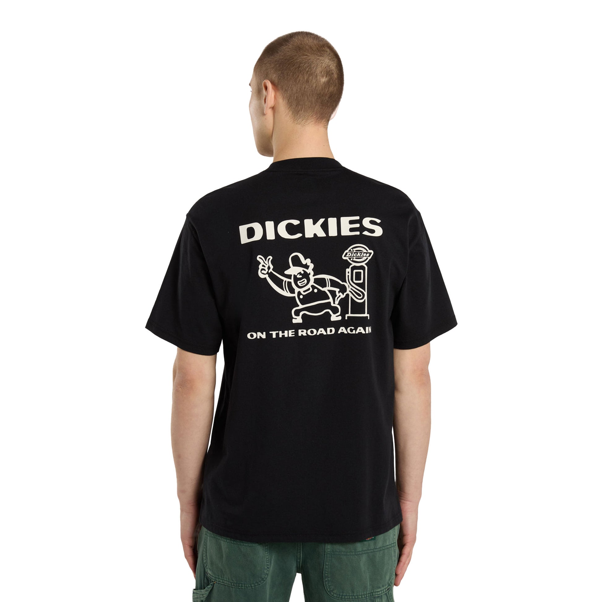 Dickies Burns SS Tee Black  - DK0A87QIBLK