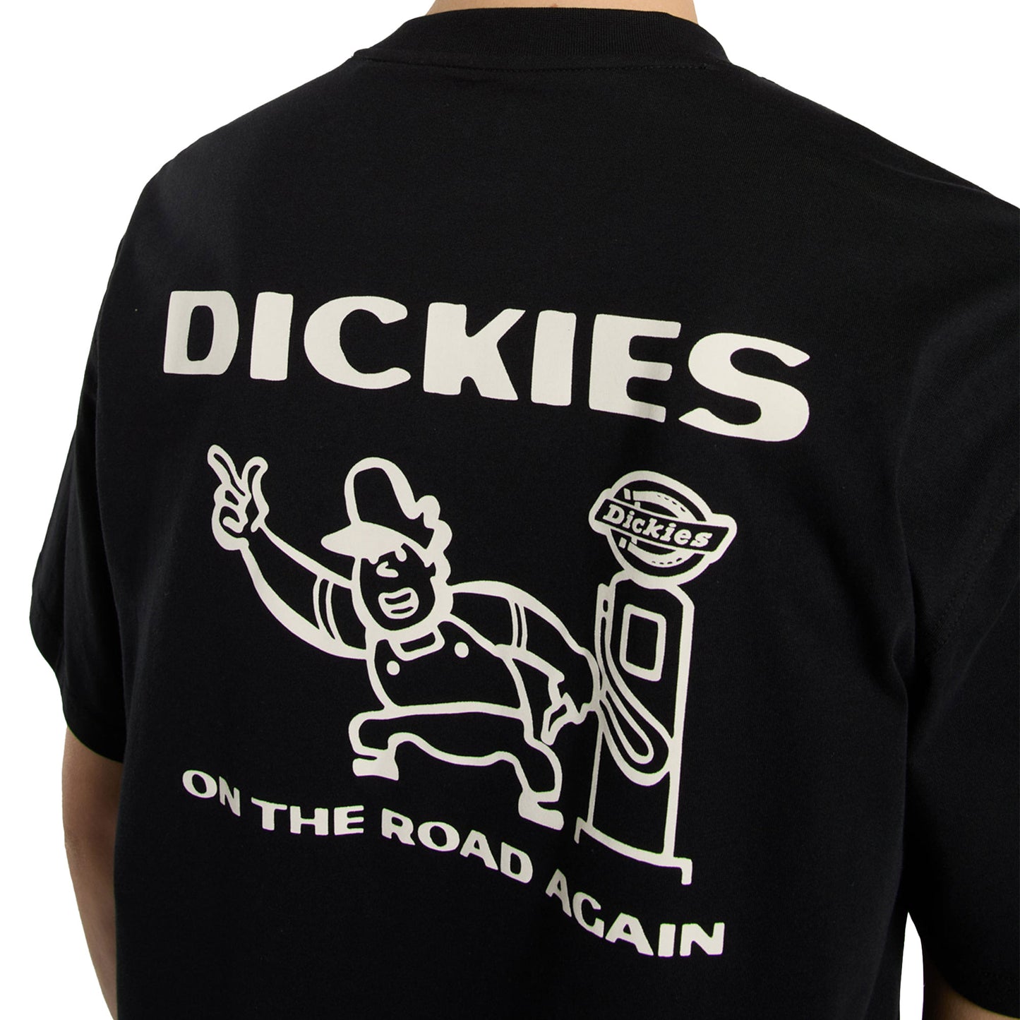 Dickies Burns SS Tee Black  - DK0A87QIBLK
