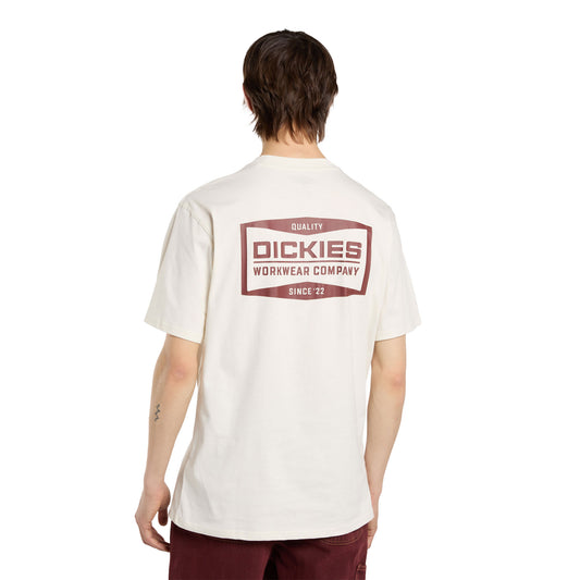 Dickies Bolivar SS Tee Egret  - DK0A87QKC48