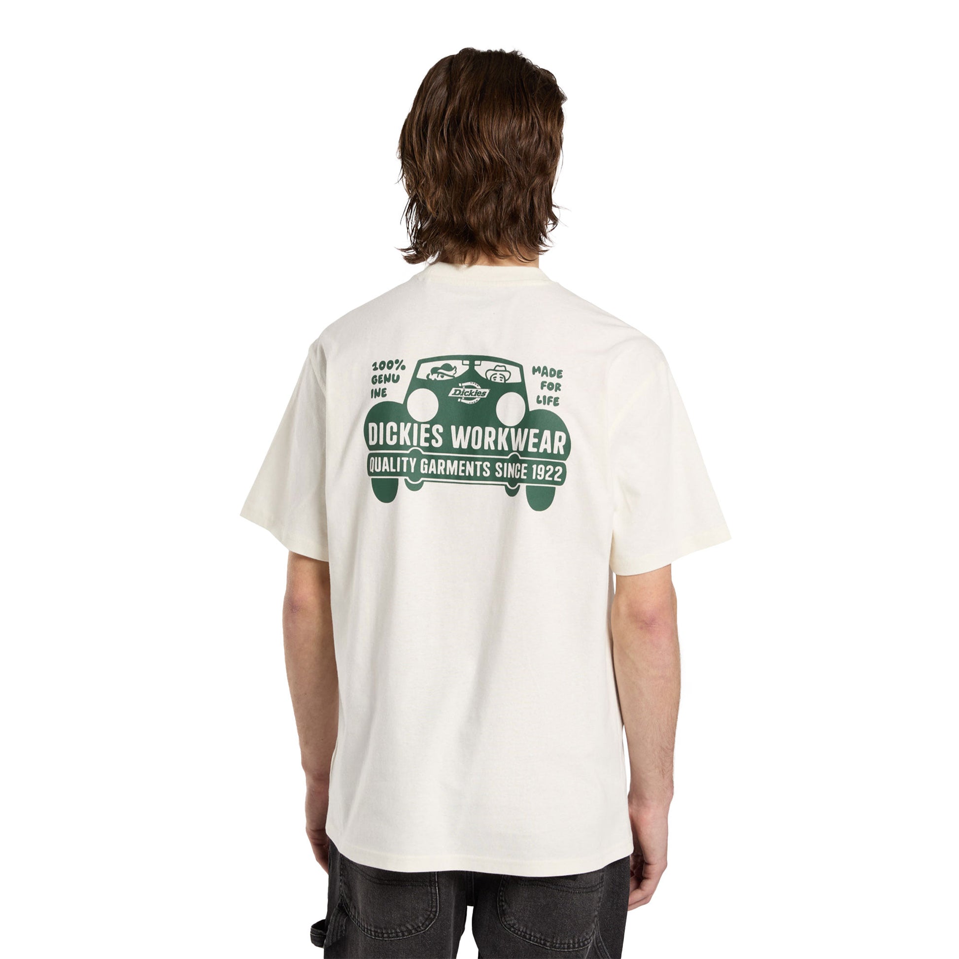 Dickies Gordonsville SS Tee Egret  - DK0A87QUC48