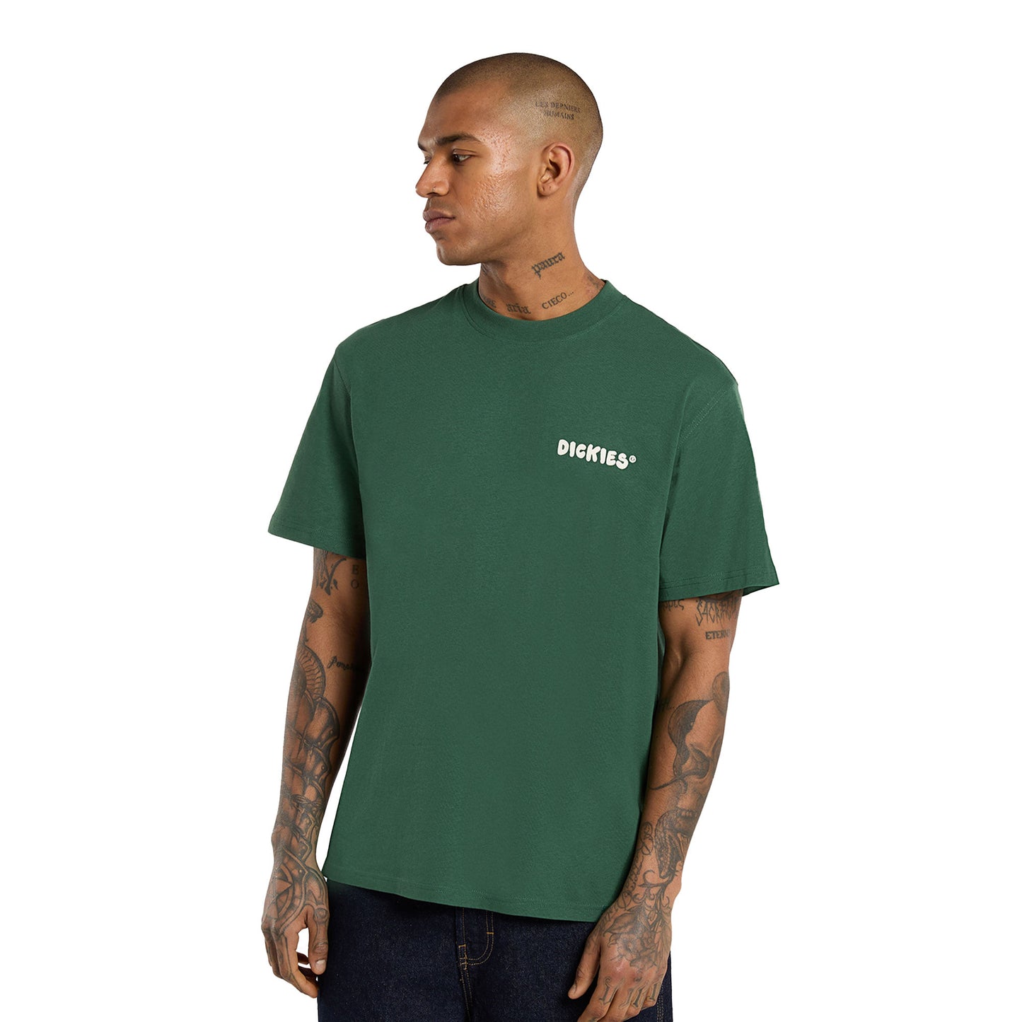 Dickies Gordonsville SS Tee Pine Needle Green  - DK0A87QUPIN