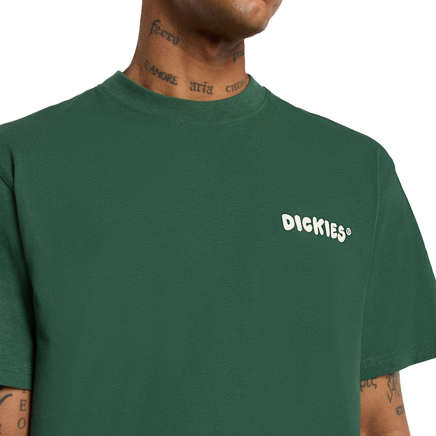 Dickies Gordonsville SS Tee Pine Needle Green  - DK0A87QUPIN