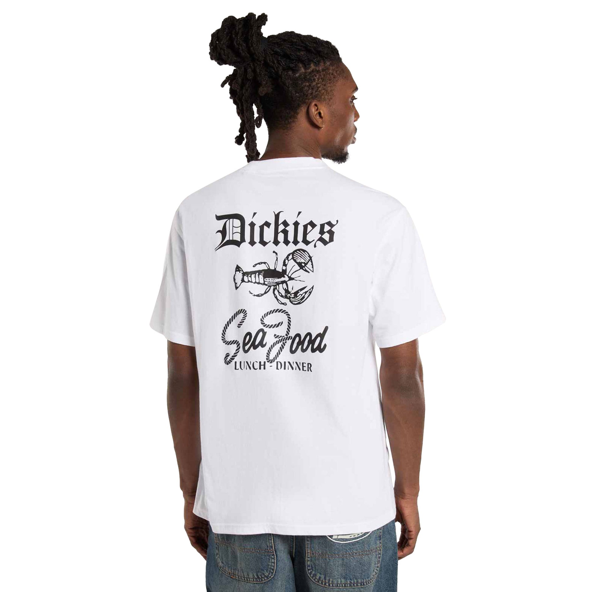 Dickies Diner SS Tee White  - DK0A87QX0WH