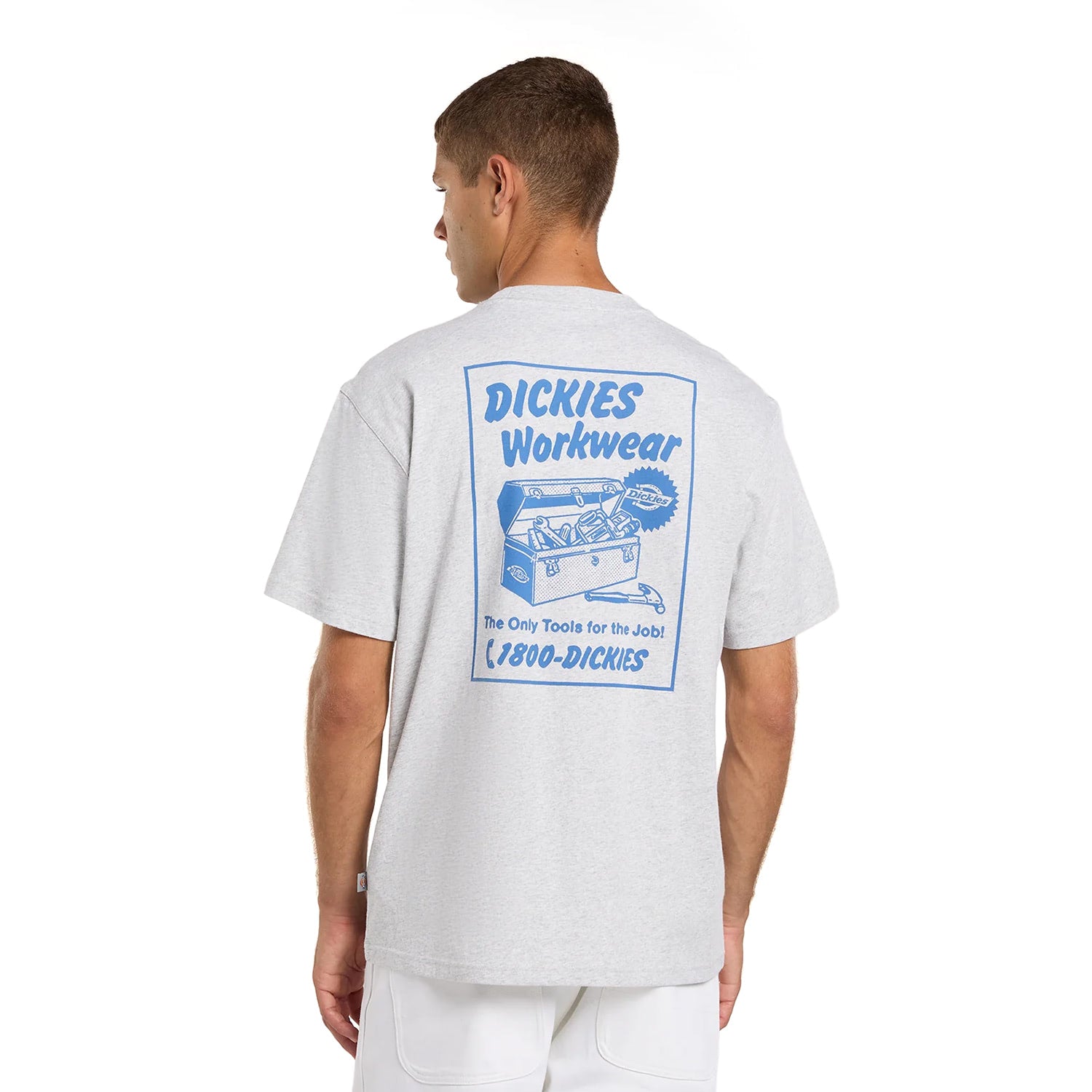 Dickies Dry Ridge SS Tee Light Gray  - DK0A8853A28