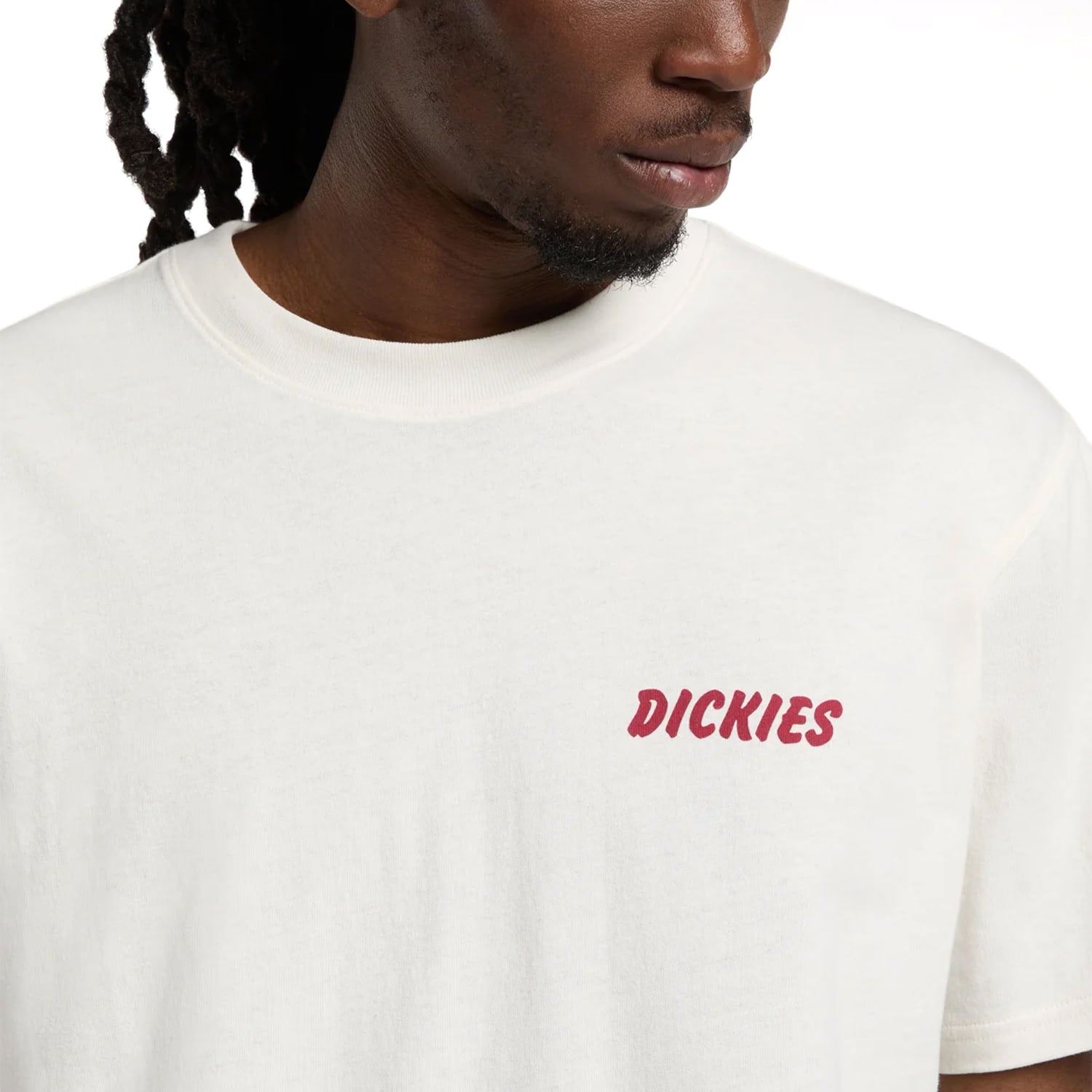 Dickies Dry Ridge SS Tee Ecru  - DK0A8853C48
