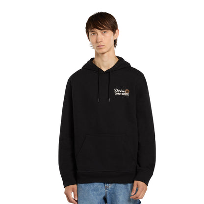 Dickies Donut House Hoodie Black  - DK0A88ATBLK