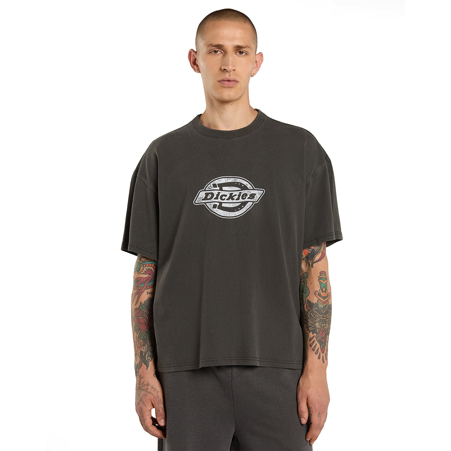 Dickies Plainville SS Tee Black  - DK0A88GNBLK