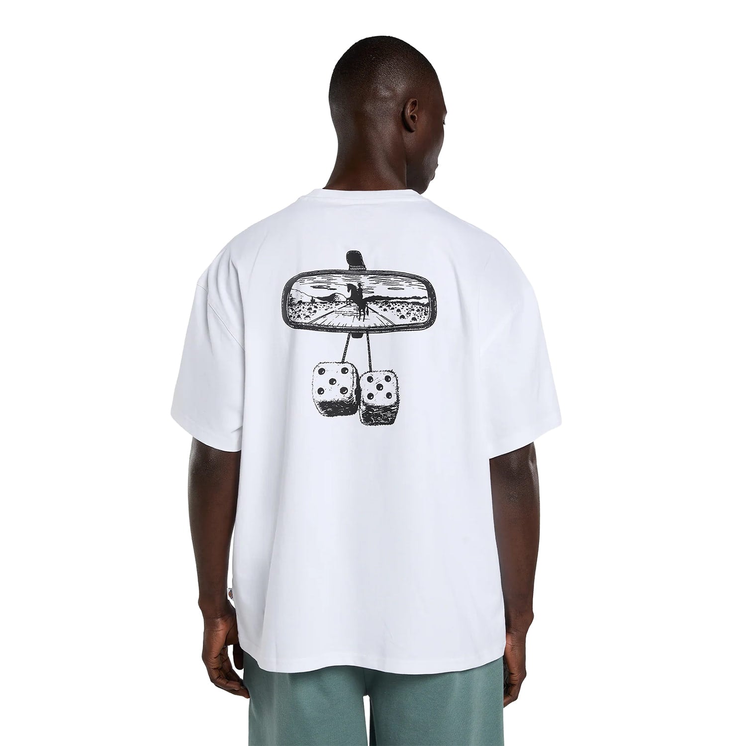 Dickies Polk SS Tee White  - DK0A88GO0WH