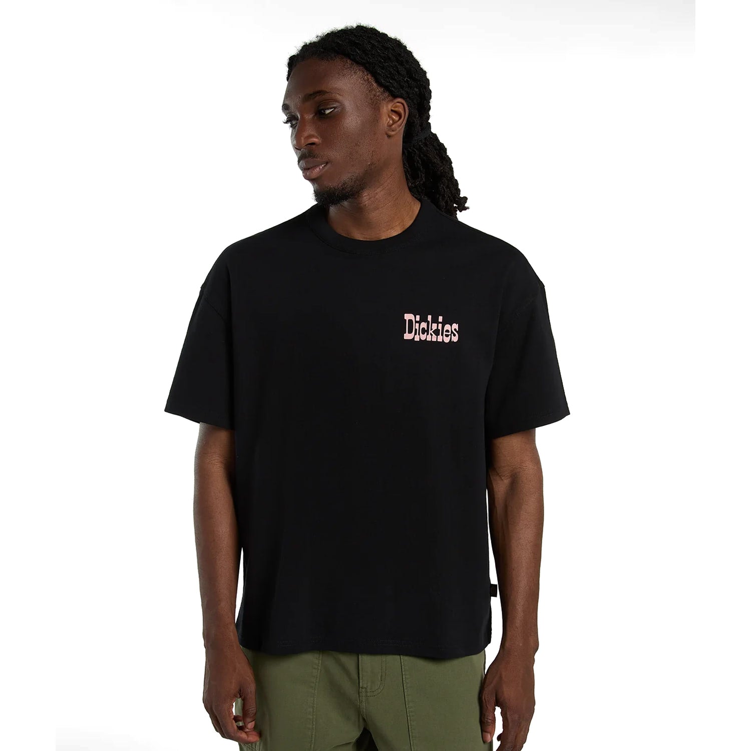 Dickies Polk SS Tee Black  - DK0A88GOBLK