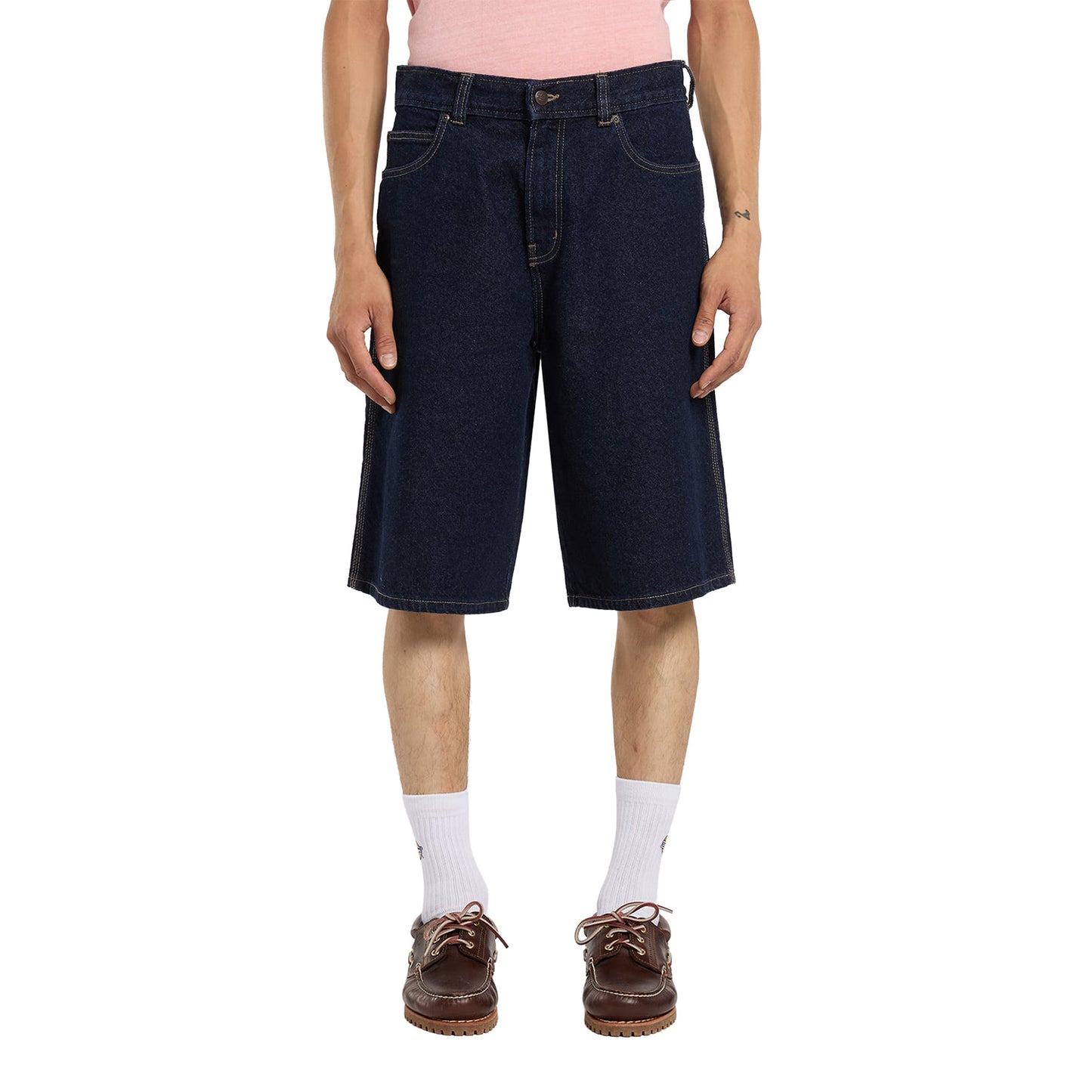 Dickies 958 13 Inch Loose Short Jeans Rinsed  - DK0A88JPRIN