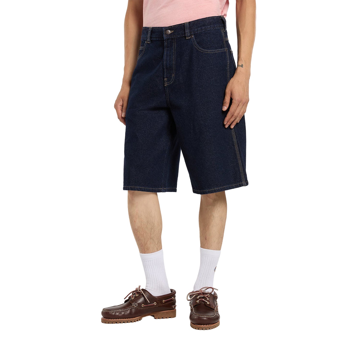 Dickies 958 13 Inch Loose Short Jeans Rinsed  - DK0A88JPRIN